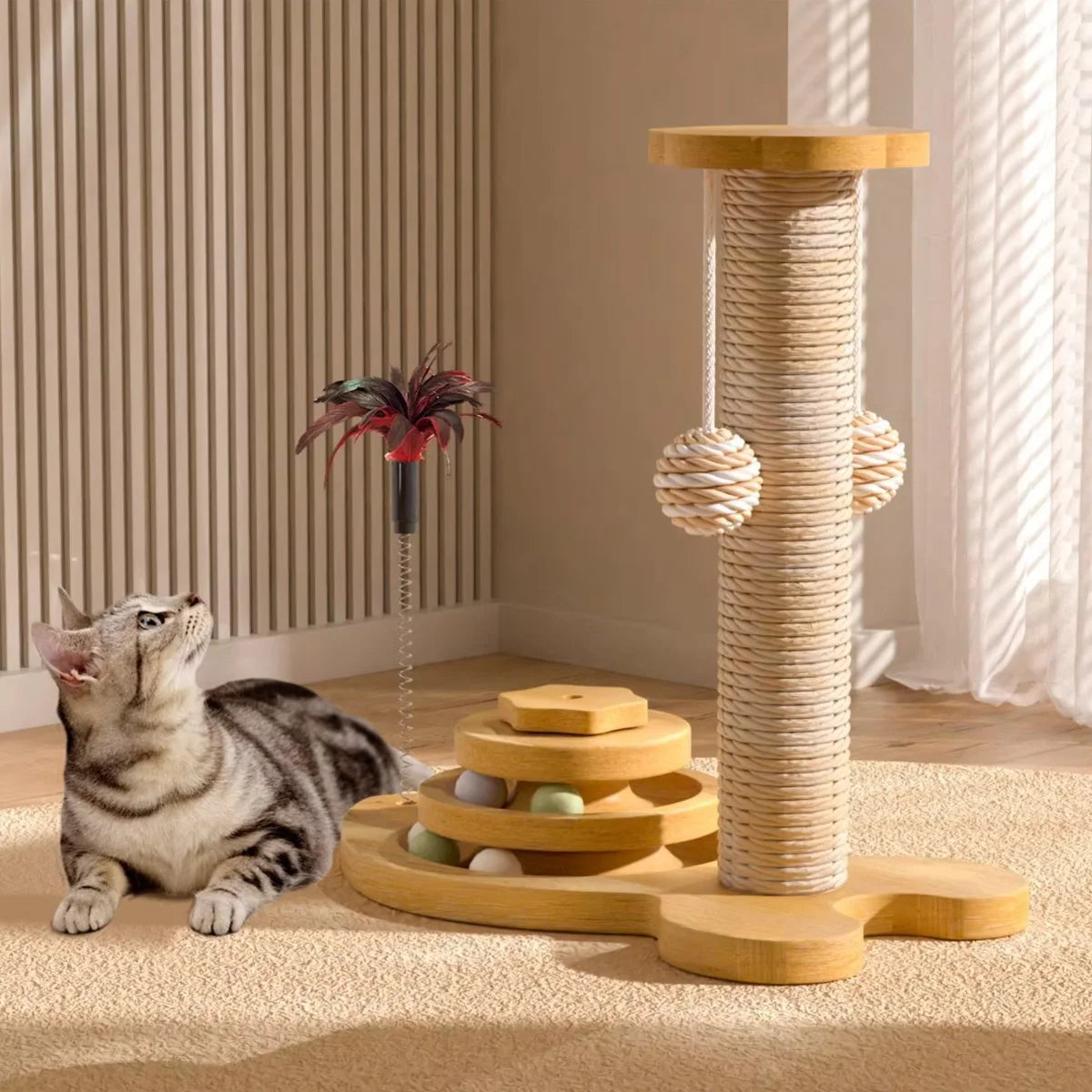 CatCraft Scratch Tower