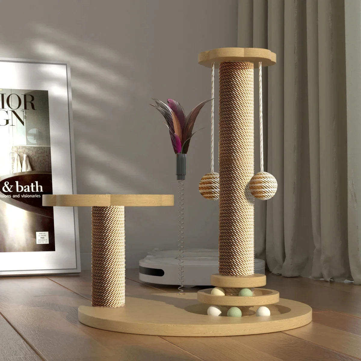 CatCraft Scratch Tower