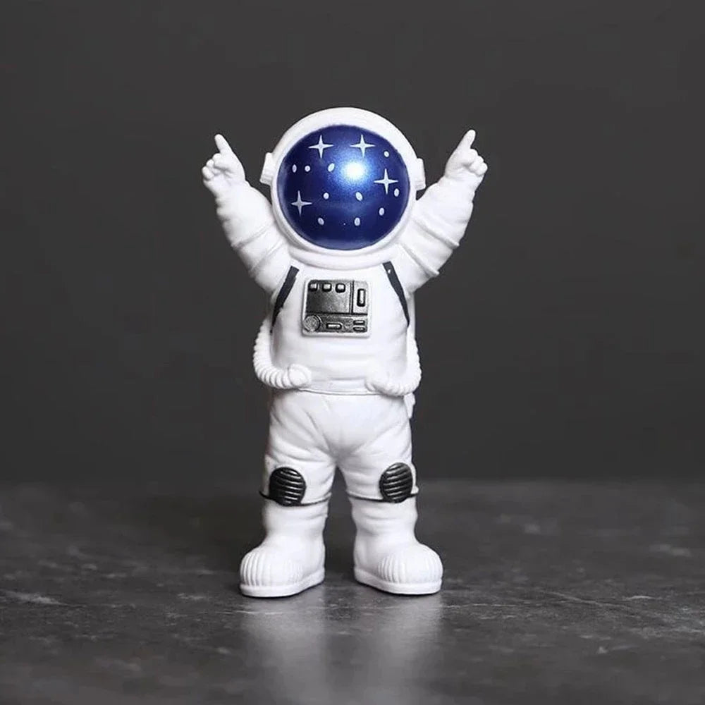 Astronaut Figurine Set – 3/4pcs Spaceman Statue for Kids & Home Decor